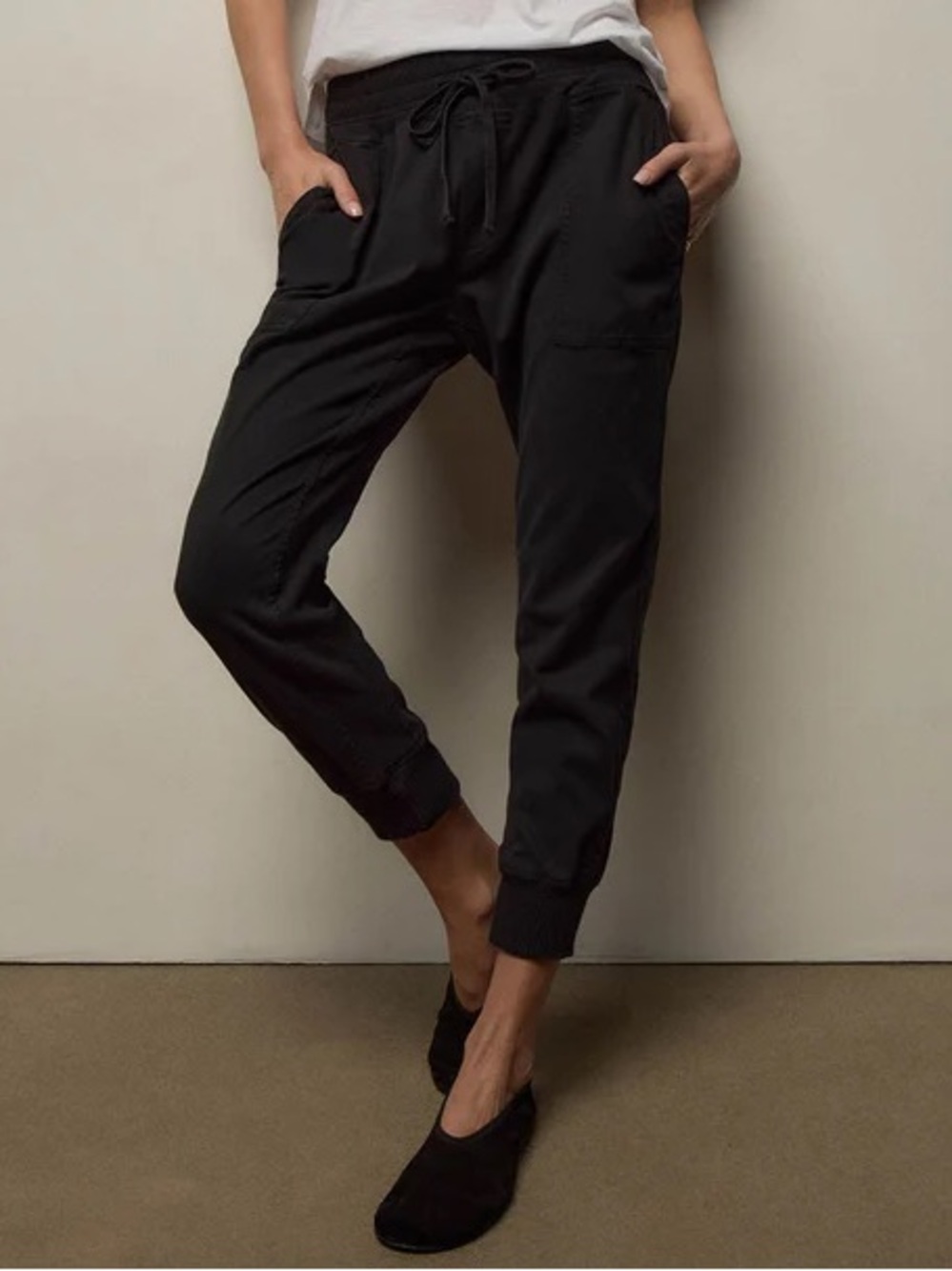 Standard James Perse mixed media pant 3 jogger minimalist timeless quiet luxury